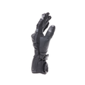Reacto Carbon Long - Motorcycle Gloves In Leather Women - Black/Anthracite