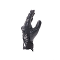 Reacto Carbon Short - Men's Short Leather Motorcycle Gloves - Black/Anthracite