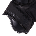 Reacto Carbon Short - Men's Short Leather Motorcycle Gloves - Black/Anthracite