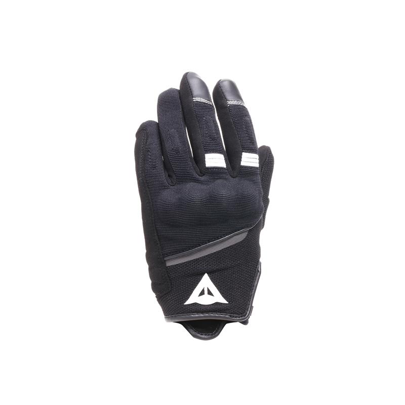 Metrax Air - Women's Summer Textile Motorcycle Gloves - Black/Black/White