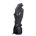 Carbon 4 - Men's Motorcycle Long Leather Gloves - Black/Black/Black
