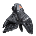 Carbon 4 - Men's Motorcycle Long Leather Gloves - Black/Black/Black