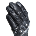 Carbon 4 - Men's Motorcycle Long Leather Gloves - Black/Black/Black