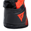 Carbon 4 - Men's Motorcycle Long Leather Gloves - Black/Fluo-Red/White