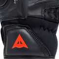 Carbon 4 - Men's Motorcycle Short Leather Gloves - Black/Black