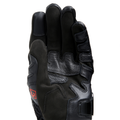 Carbon 4 - Men's Motorcycle Short Leather Gloves - Black/Black