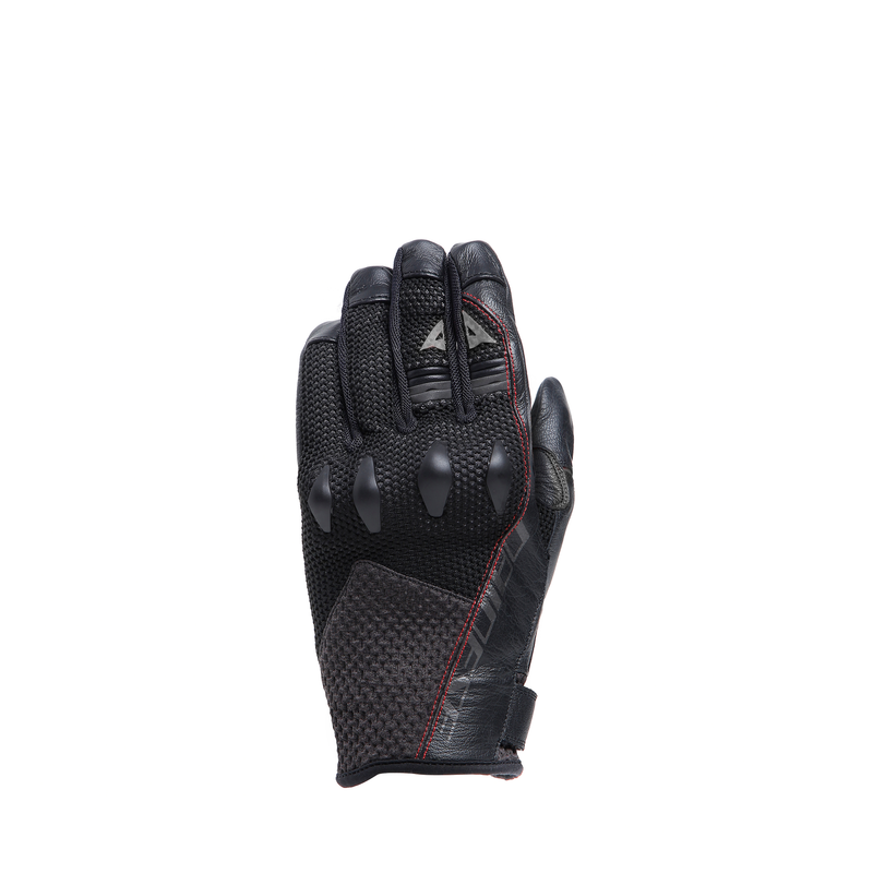 Karakum Ergo-Tek - Men's Motorcycle Textile Gloves - Black/Black