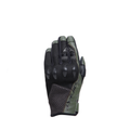 Karakum Ergo-Tek - Men's Motorcycle Textile Gloves - Black/Army-Green