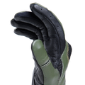 Karakum Ergo-Tek - Men's Motorcycle Textile Gloves - Black/Army-Green