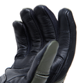 Karakum Ergo-Tek - Men's Motorcycle Textile Gloves - Black/Army-Green