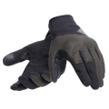 Torino - Men's Motorcycle Textile Gloves - Black/Grape-Leaf