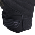 Torino - Men's Motorcycle Textile Gloves - Black/Grape-Leaf