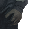 Torino - Men's Motorcycle Textile Gloves - Black/Grape-Leaf