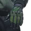 Unruly Ergo-Tek - Men's Motorcycle Textile Gloves - Anthracite/Acid-Green