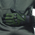 Unruly Ergo-Tek - Men's Motorcycle Textile Gloves - Anthracite/Acid-Green