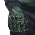 Unruly Ergo-Tek - Men's Motorcycle Textile Gloves - Anthracite/Acid-Green