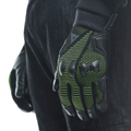 Unruly Ergo-Tek - Men's Motorcycle Textile Gloves - Anthracite/Acid-Green