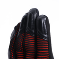 Unruly Ergo-Tek - Men's Motorcycle Textile Gloves - Black/Fluo-Red