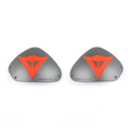 Dets Aluminum Shoulders - Replacement Shoulder Plates - Aluminum/Red-Fluo