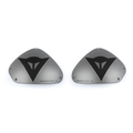 Dets Aluminum Shoulders - Replacement Shoulder Plates - Aluminum/Red-Fluo