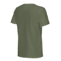 Essence Wordmark - Men's Crewneck T-Shirt - Green-Bronze