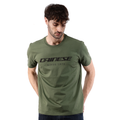 Essence Wordmark - Men's Crewneck T-Shirt - Green-Bronze