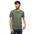 Dyed Speed Demon T-Shirt - Green-Bronze