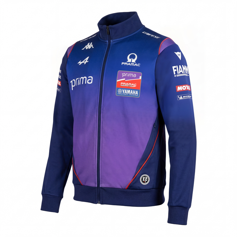 Fleece Team Pramac Man - Blue/Purple