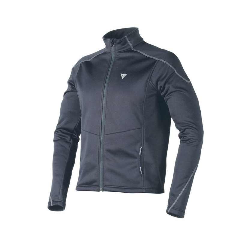 No Wind D1 - Thermal Motorcycle Layer Men - Mid Layer Winter - Black/Black/Black
