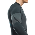 Technical Motorcycle Undersuit Men - Base Layer Summer - Black/Blue