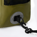 Explorer - Motorcycle Waterproof Backpack (15 LT) - Black/Green