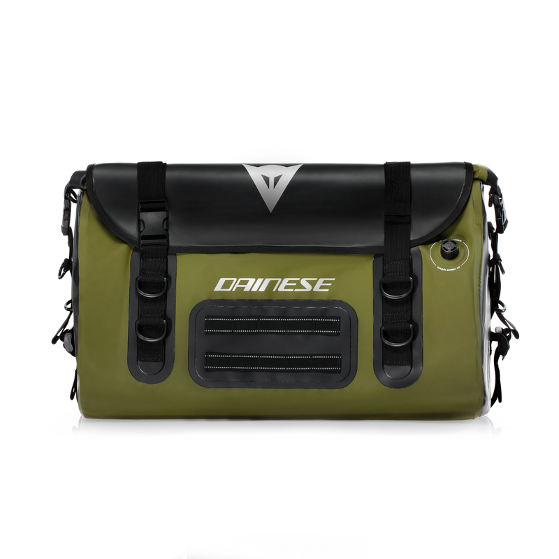 Duffle Explorer - Motorcycle Waterproof Duffel Bag (60 LT)  - Black/Green