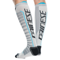 Technical Motorcycle Long Socks Unisex - Base Layer Summer - Black/Blue