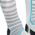 Technical Motorcycle Long Socks Unisex - Base Layer Summer - Black/Blue