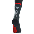 Thermal Motorcycle Medium Socks Unisex - Mid Layer Winter - Black/Red