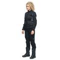 Desert Tex - Women's Touring Summer Motorcycle Jacket In Fabric - Black/Black/Ebony