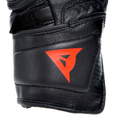 Carbon 4 - Women's Motorcycle Long Leather Gloves - Black/Black/White