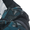 Unruly Ergo-Tek - Women's Motorcycle Textile Gloves - Black/Ocean-Depths