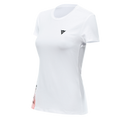 Dainese Logo - Women's T-Shirt - White/Black