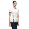 Dainese Logo - Women's T-Shirt - White/Black
