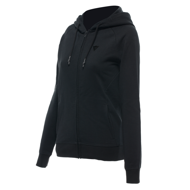 Dainese Logo - Women's Hoodie - Black/Black