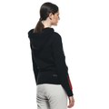 Dainese Logo - Women's Hoodie - Black/Black