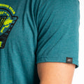 Heathered Teal - Hi-Vis