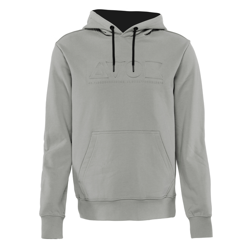 Hoodie Logo - Cotton  - Grey