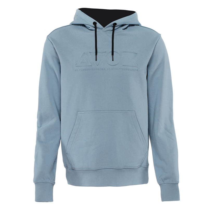 Hoodie Logo - Cotton  - Light-Blue