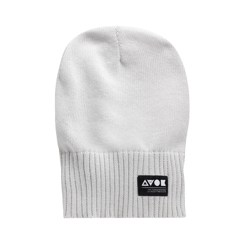 Knitted Beanie  - Grey