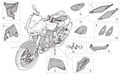 Carb. RH side panel