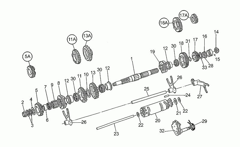 Gear 5a Z=19