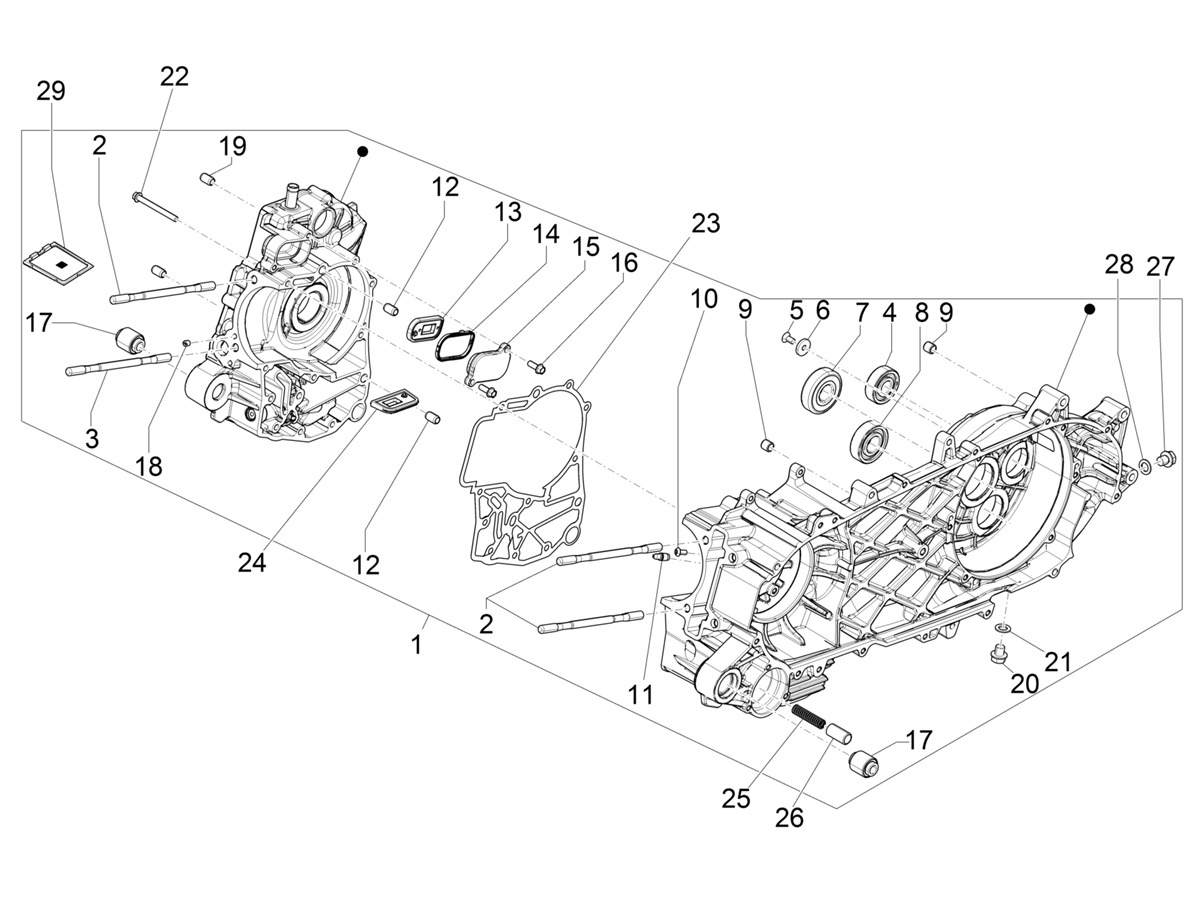 Intake oil filter