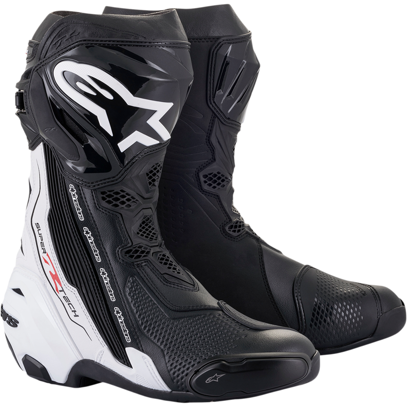 Alpinestars Supertech R Boots - Black/White